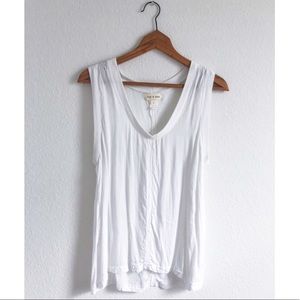 Cloth & Stone White Tank